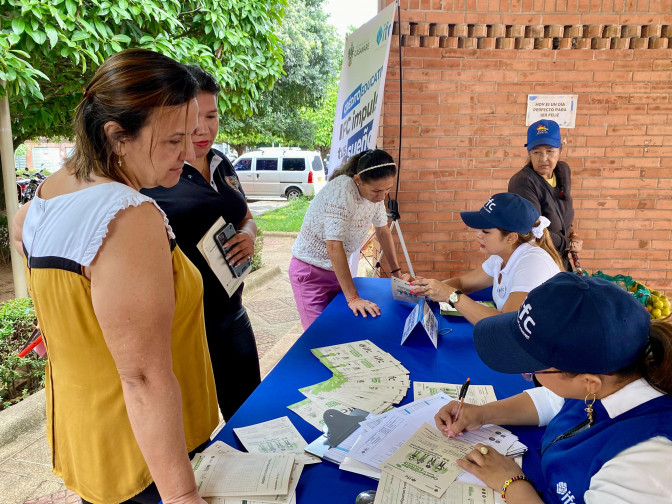 Brigada de Crédito del IFC en el municipio de Aguazul