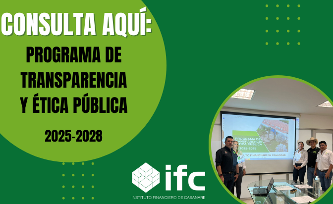 Directivos IFC realizan la declaración del Programa de Transparencia y Ética Pública 2025-2028